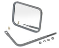 (1) Left or Right Black Textured Trail Mirror for 76-18 Jeep CJs, YJ, TJ, JK, JL RT Off Road