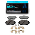 R1 04-10 Toyota Sienna Front Ceramic Brake Pads & Hardware Kit