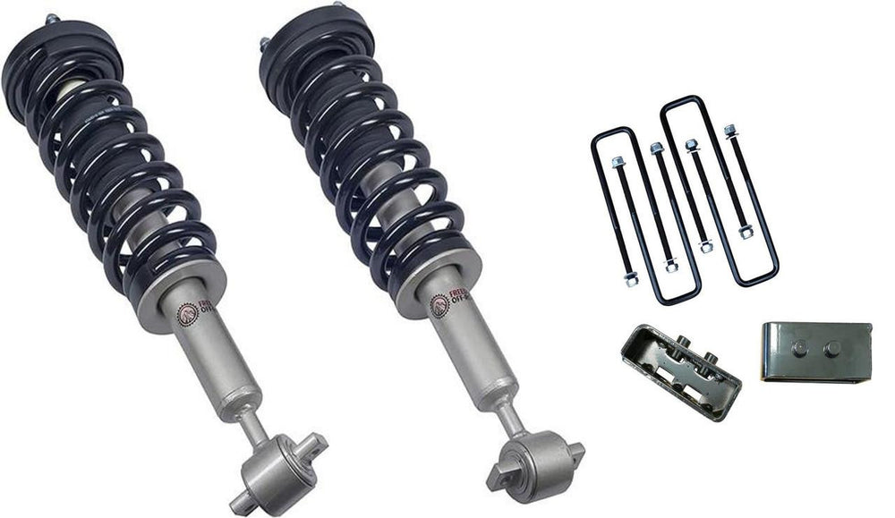 3 Inch Rear Lift Blocks 04-23 F-150 06-08 Lincoln Mark LT Freedom Off-Road