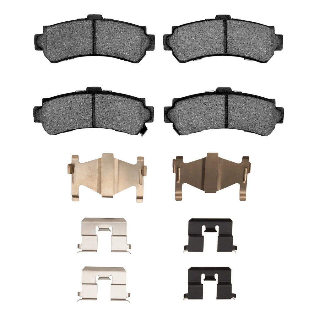 R1 95-00 Nissan 200SX Rear Optimum OE Brake Pads & Hardware Kit