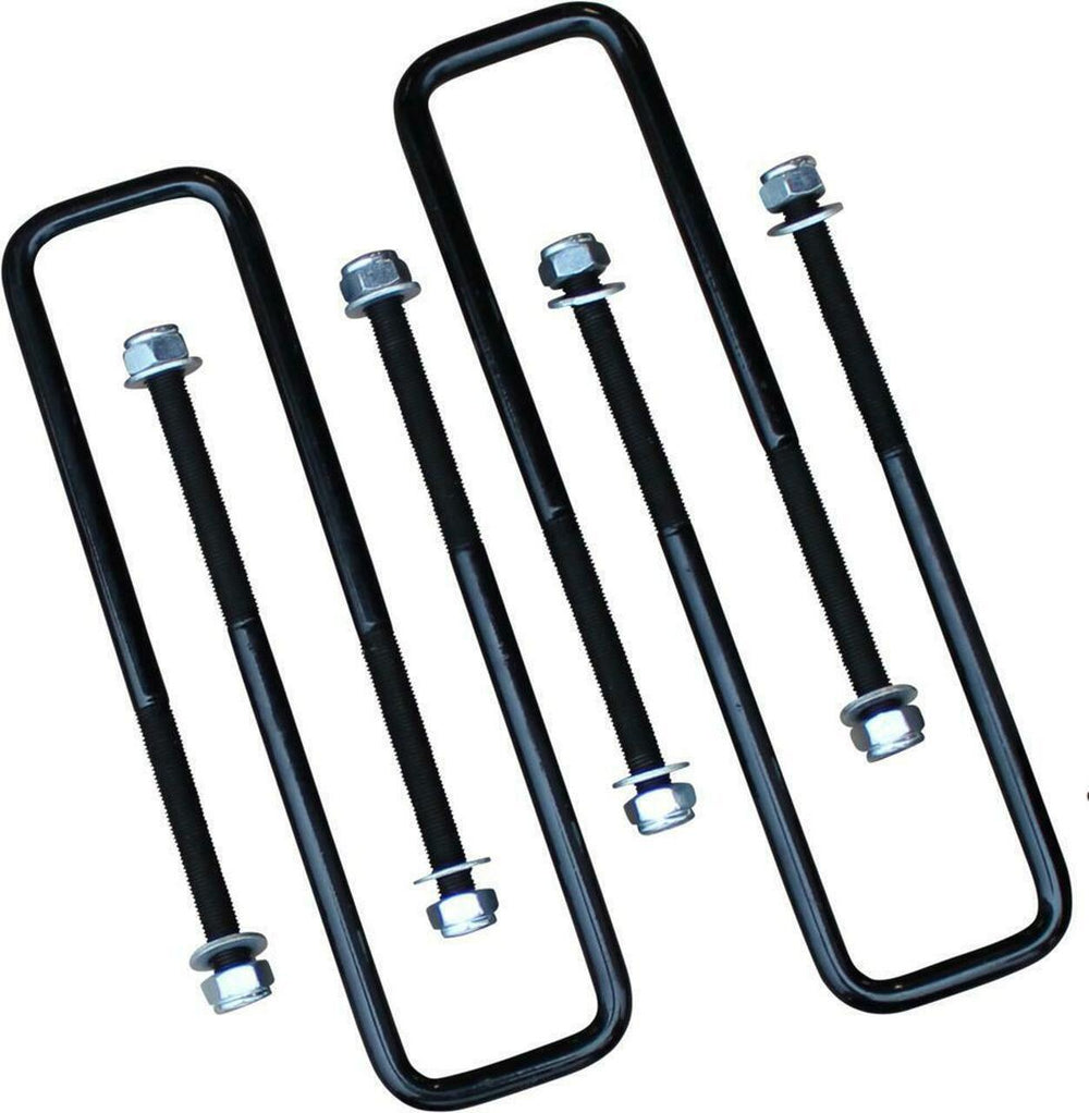 4 pcs Square U Bolts for 2.5 Inch Wide Leaf Springs 13 3 8 Inch Long 88-99 chevrolet C1500 K1500 01-19 Silverado Sierra 1500 01-04 Silverado Sierra 2500 92-99 K1500 K2500 Suburban 04-14 Titan 05-23 Tacoma Freedom Off-Road