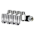 CHROME LUG NUT AND LOCK SYSTEM ACORN 1/2