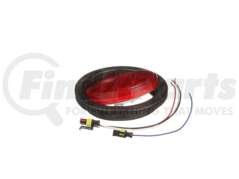 LED S/T/T & B/U LGT RND GROM MNT W/