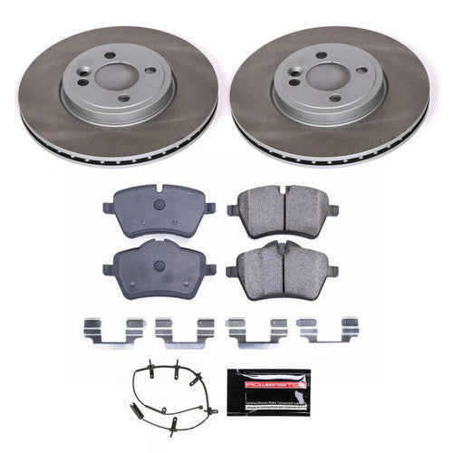 Power Stop 02-07 Mini Cooper Front Semi Coated Rotor