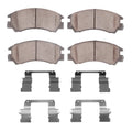 R1 88-91 Subaru XT Front Ceramic Pads & Hardware Kit