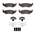 R1 04-06 Ford E-150 Club Wagon Rear Ceramic Pads & Hardware Kit