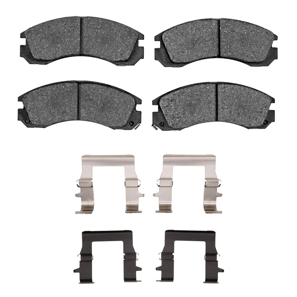 R1 94-00 Mitsubishi Montero Front Ceramic Pads & Hardware Kit