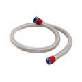 Spectre Stainless Steel Flex Heater Hose Kit 5/8in. Diameter - 4ft. Red/Blue