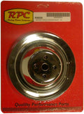 Chrome Steel Water Pump Pulley SBC Short 7.1 Dia