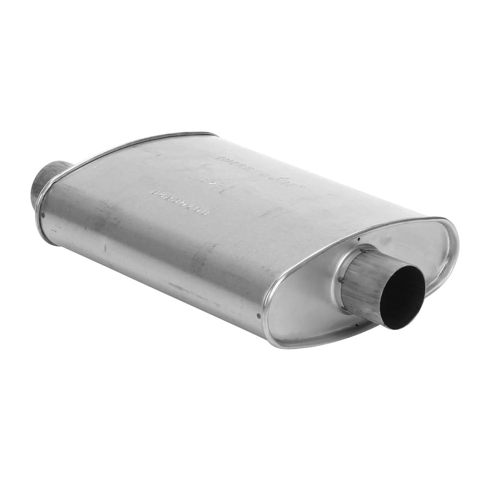 MUFFLER CHERRY BOMB TURBO LG. OVALO/C 18IN OAL 2.50IN