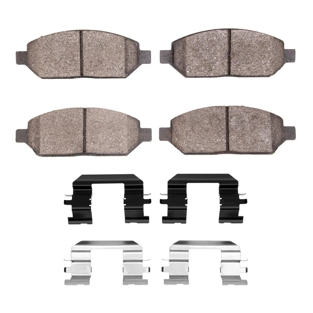 R1 2017-2018 Chevrolet SPARK (Mexico) Front R1 Ceramic Pads & Hardware Kit