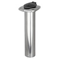 CAST STAINLESS 90 ROD HOLDER W/CAP