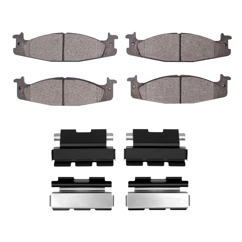 R1 1994-2003 Ford Bronco Front R1 Semi Met Pads & Hardware Kit