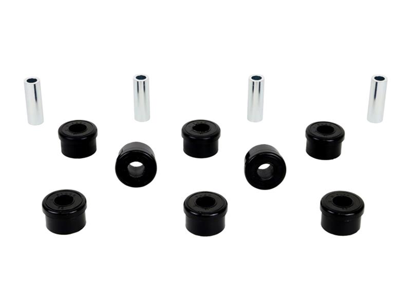 Beam axle - front bushing 8 Bushings 4 Tubes Grease