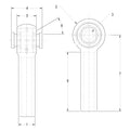 UNIVERSAL FITMENT PRO KRAWLER X JOINT [3/4 SHANK] [10MM X 1.875IN WIDE]