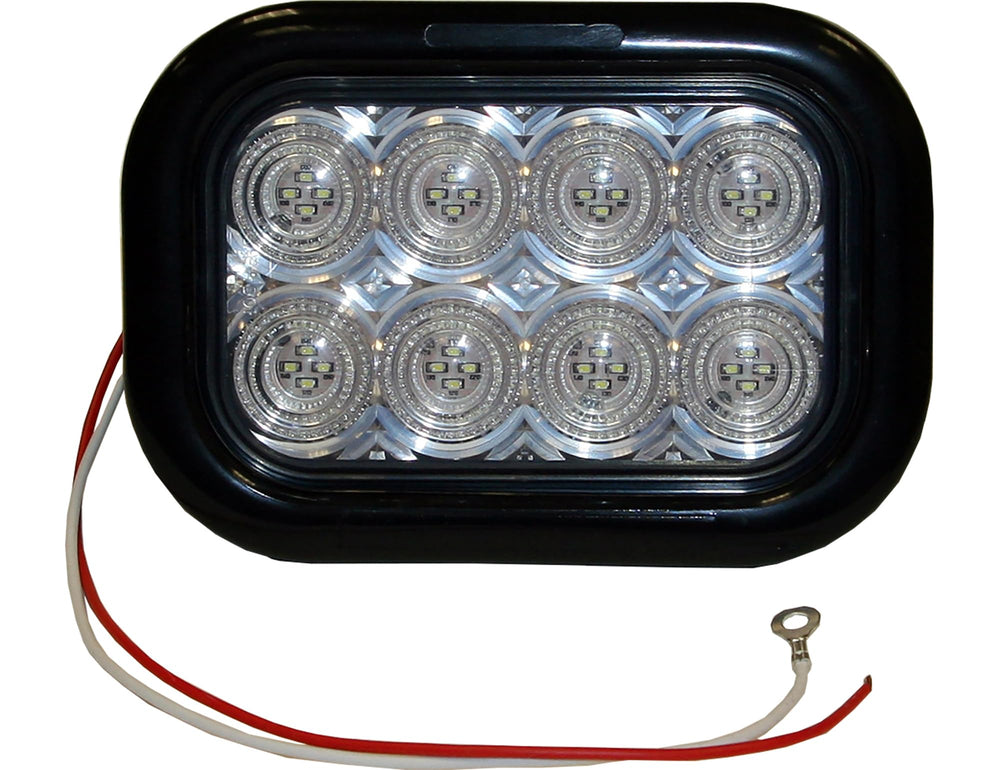 LIGHT,5.3IN,RECT. BACK-UP,CLEAR,32