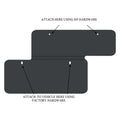 Westin Ford F-150 EcoBoost Bull Bar License Plate Bracket - Black