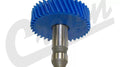 Speedometer Gear, Blue, w/ NP231 Transfer Case, 38-Tooth, fits Jeep TJ, YJ, XJ Crown Automotive