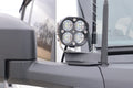 2021+ Bronco Black Ops Single A Pillar Base Light Mount (Bare Steel)