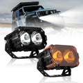 PSX24W Fog Lamp Bulb Kit for Select 10-18 Jeep JK, WK, KL, MK Set of 2 RT Off Road