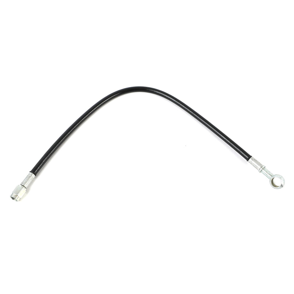 Fragola -3AN Black Covered Straight x 7/16 BJO 16in