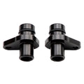 Wehrli 04.5-2010 Duramax LLY/LBZ/LMM Crankcase Vent (PCV) Fitting Kit - Billet Black Anodized