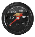 AEM 0-100 PSI Liquid Filled Mechanical Pressure Gauge - 1/8 NPT