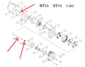 (MTO2) DRIVE SHAFT 1.5ci (SP)