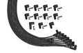 Moroso Universal V8 90 Deg Plug Unsleeved 90 Non-HEI Ultra Spark Plug Wire Set - Black