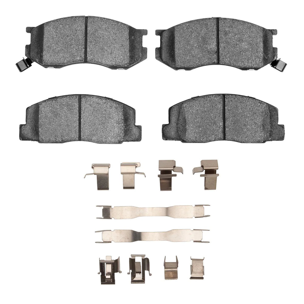 R1 1984-1989 Toyota Van Front R1 Ceramic Pads & Hardware Kit