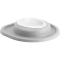 WeatherTech Pet Feeding System Single Low 8oz 1in. Poly Bowl - Light Grey