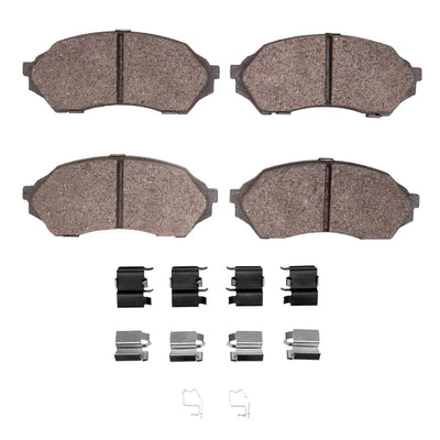 R1 99-01 Mazda Protege Front Optimum OE Pads & Hardware Kit