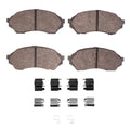R1 99-01 Mazda Protege Front Optimum OE Pads & Hardware Kit