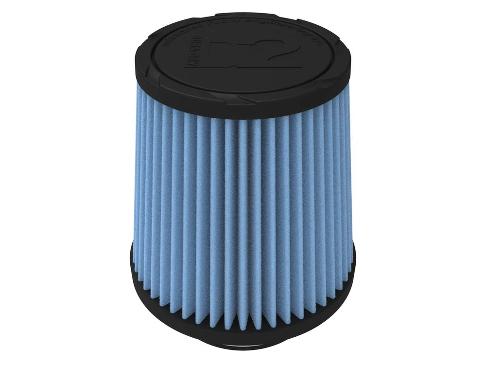aFe Power aFe POWER Universal Clamp-On Air Filter w/ D2 Dura-Dry Media 3-1/2 IN F x 6 IN B x 4-3/4 IN T x 6 IN H 21-35010V