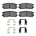 DFC 92-04 Acura SLX Rear 5000 Advanced Ceramic Brake Pads and Hardware Kit