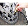 Elite Analog Tire Deflator 3 Inch Stainless Steel Liquid Filled Gauge Rubber Cover Zipper Case RockJock 4x4