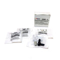 Schrader TPMS Service Pack - 90 Degree Black Valve Stem Assembly Components for 33900 - 4 Pack