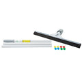 UNGER SMARTFIT WATERWAND HEAVY DUTY W/ SOCKET AND TWIN FOAM RUBBER BLADES 30IN STRAIGHT