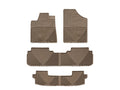 WeatherTech 08-13 Toyota Highlander Rear Rubber Mats - Tan