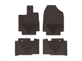 WeatherTech 2018+ Honda Odyssey Rear Rubber Mats - Cocoa