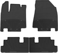 WeatherTech 22-23 Infiniti QX60 Rear Rubber Mats - Black