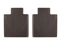 WeatherTech 22-24 Toyota Tundra/Tundra Hybrid Rear Rubber Mats - Cocoa