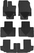 WeatherTech 2020+ Toyota Highlander Rear Rubber Mats - Black