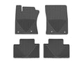 WeatherTech 05-13 Toyota Tacoma Crew Cab Rear Rubber Mats - Black