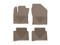 WeatherTech 2016+ Toyota Prius Rear Rubber Mats - Tan