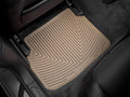 WeatherTech 10+ BMW 7-Series (F01) Rear Rubber Mats - Tan