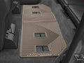 WeatherTech 2015-2020 Chevrolet Tahoe Rear Rubber Mats - Tan