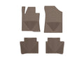WeatherTech 07+ Nissan Versa Rear Rubber Mats - Tan