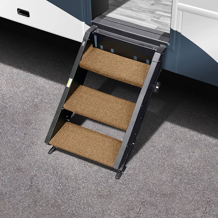 TRAILHEAD STEP RUG 19.5IN WIDE (3 PC SET) FOR MORRYDE 2ND GENERATION STEPABOVE 3 STEPBUCKSKIN BROWN
