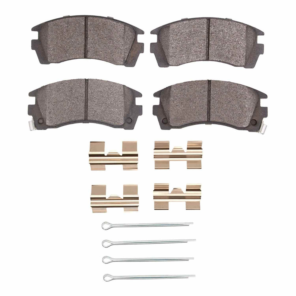 R1 74-86 Land Rover Range Rover Front Ceramic Brake Pads and Hardware Kit